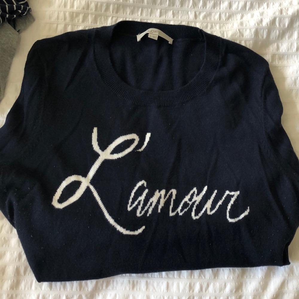 Navy Sweater